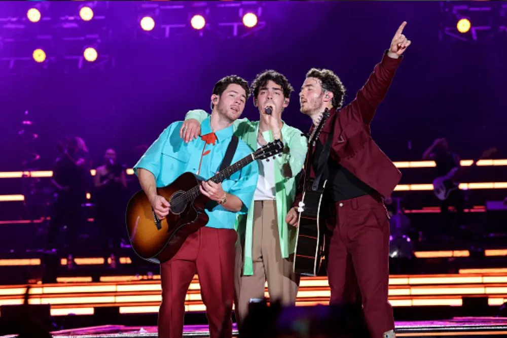 Crowd at a Jonas Brothers show